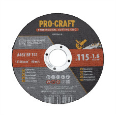 Диск відрізний Procraft CD115x1.6 115 мм 1,6 мм 22,2 мм
