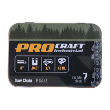 Ланцюг для ланцюгової пилки Procraft industrial  P.1/4.46 Universal 1/4" шаг 46 зв.