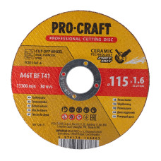 Диск відрізний керамічний Procraft YCD115x1.6 115 мм 1.6 мм 22,2 мм