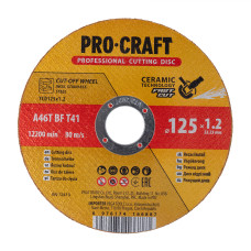 Диск відрізний керамічний Procraft YCD125x1.2 125 мм 1,2 мм 22,2 мм