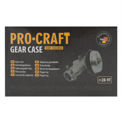 Редуктор нижній Procraft 9 зубців 28мм