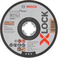 Відрізний диск Bosch X-LOCK Standard for Inox 125x1x22.23