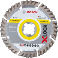 Алмазный диск Bosch X-LOCK Standard for Universal 125x22.2x2х10