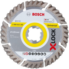 Алмазный диск Bosch X-LOCK Standard for Universal 125x22.2x2х10
