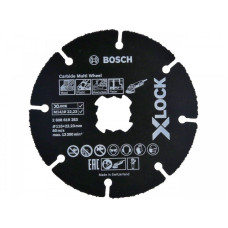 Отрезной диск Bosch X-LOCK Carbide Multi Wheel 115x1x22.2
