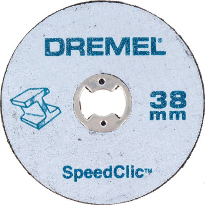 Отрезные круги по металлу 5-Pack. SpeedClic SC456 Dremel