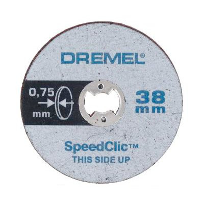 Отрезные круги по метталу тонкие 5-Pack. SpeedClic SC409 Dremel