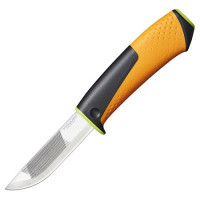 Ніж для важких робіт Fiskars з точилом (1023619)