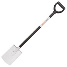Лопата із закругленим лезом, полегшена Fiskars White (1019601)