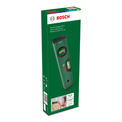 Спиртовий ватерпас BOSCH 25 см. (1600A027PL)