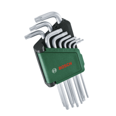 Набір торцевих ключів під головки BOSCH Torx, 9 шт. (1600A02Z9C)