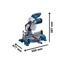 Торцювальна Пила BOSCH GCM 254 (0601B52000)