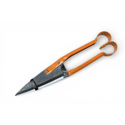 Ножиці для стрижки яливця та самшитів, прямі з подвійною пружиною Due Buoi (162/32)