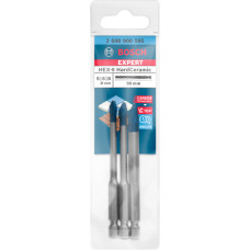 Набір свердел BOSCH EXPERT Hard Ceramic HEX-9, 5 x 90; 6 x 90; 8 x 90 мм, 3 шт. (2608902312)