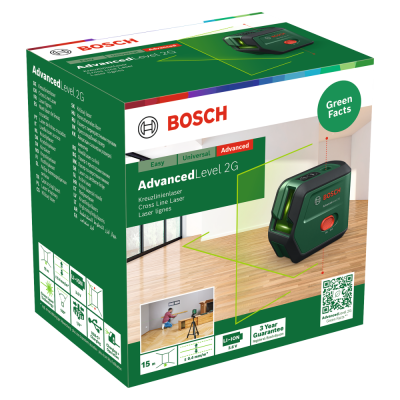Перехресний лазер Bosch UniversalLevel 2G (0603663G00)