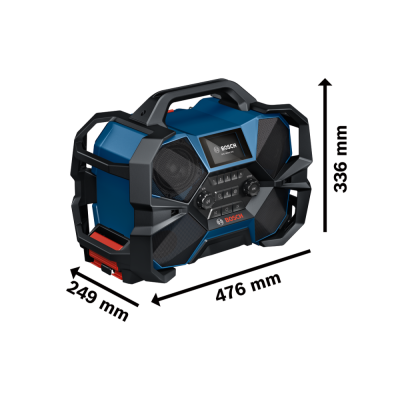 Радіоприймач Bosch Professional GPB 18VH-6 SRC (06014A6200)