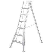 Драбина японська алюмінієва (Tripod) 210 см, вага 11,6 кг, 7-steps (серія PRO до 150кг, регулювання висоти кожної опори) HASEGAWA (Хасегава)