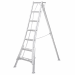 Драбина японська алюмінієва (Tripod) 210 см, вага 11,6 кг, 7-steps (серія PRO до 150кг, регулювання висоти кожної опори) HASEGAWA (Хасегава)