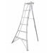 Драбина японська алюмінієва (Tripod) 180 см, вага 6,6 кг, 6-steps (серія STANDARD до 100кг, регулювання висоти задньої опори) HASEGAWA (Хасегава)