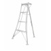 Драбина японська алюмінієва (Tripod) 120 см, вага 4,9 кг, 4-steps (серія STANDARD до 100кг, регулювання висоти задньої опори) HASEGAWA (Хасегава)