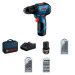 Безщітковий шуруповерт Bosch GSR 12V-30 Professional 2 акб GBA 12V 2 Ah з/в GAL 12V-40 Сумка (06019G9001)