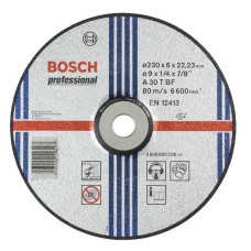 Обдирочный круг по металлу 230x22.23x6 Bosch