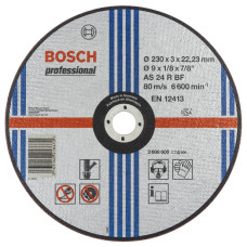 Отрезной круг,прямой, по металлу 230x22.23x3 Bosch