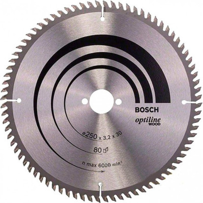 Пильный диск 250x30x80 Bosch