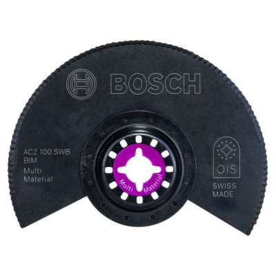 Сегментований ніж із хвилястим заточуванням Bosch ACZ 100 SWB для Multi-Cutter