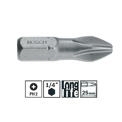 Насадка-біта Bosch Extra Hart PH2 (2607001514)