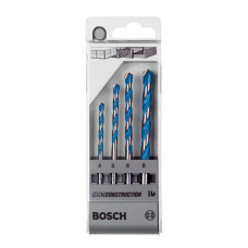 Набір універсальних свердел Bosch Multi Construction 4 шт. (4,5,6,8 мм)