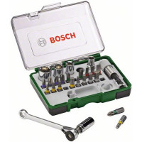Набір біт Bosch 27 шт ключ тріскачка (2607017160)