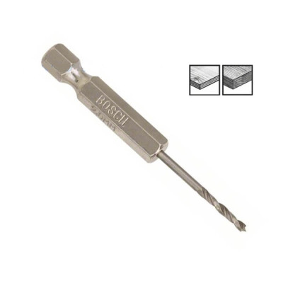 Свердло по дереву Bosch з шестигранним хвостовиком 1/4" (2 x 24 x 62 mm)
