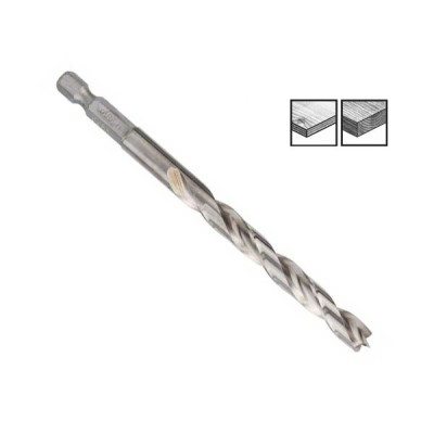 Свердло по дереву Bosch з шестигранним хвостовиком 1/4" (8 x 75 x 117 mm)