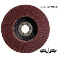 Коло шліфувальне пелюсткове, Bosch K60 125 мм, Standard for Metal (2608603657)