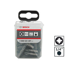 Насадки-біти Bosch Extra Hart PZ2 (25 шт)