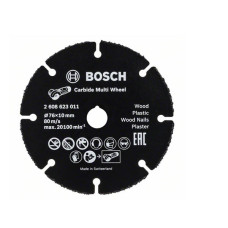 Диск мультифункціональний, Bosch 76х1 мм (2608623011)