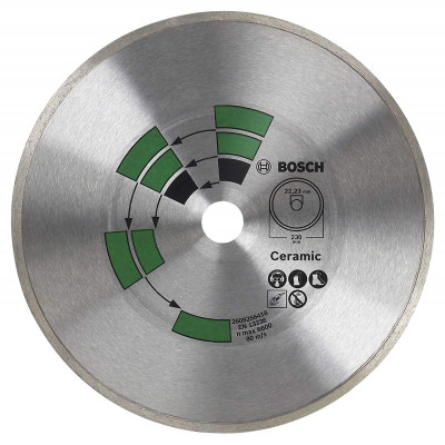Алмазне коло Bosch Eco 230x22 мм по кераміці (2609256418)