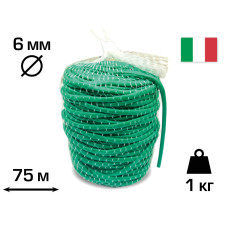 Еластичний шнур для підв`язки туї та великомірних дерев Cordioli 6 мм, 75 м (Італія) (460)