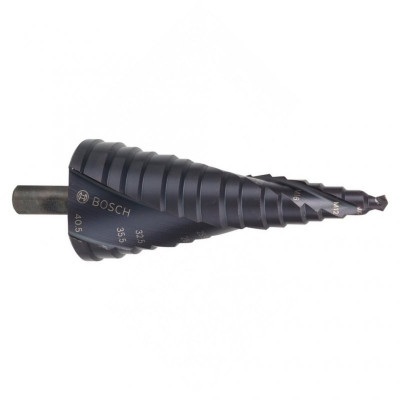 Ступінчасте свердло Bosch HS-AlTiN, 16 ступ., М10-М40 (2608588071)