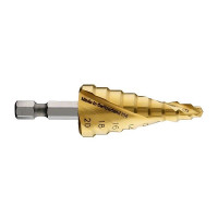 Ступінчасте свердло Bosch HSS-TiN, 9 ступ., ¼ дюйма (2608587433)