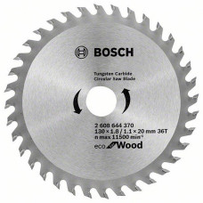 Пильний диск Bosch по дереву ECO WO 130x20/16-36T (2608644370)