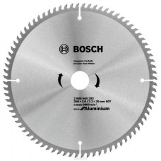 Пильний диск Bosch Eco for Aluminium 250x3x30-80T (2608644393)