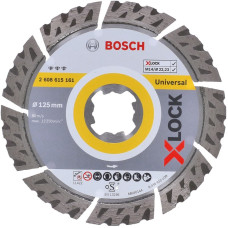 Діамантовий диск Bosch X-Lock Best for Universal 125x22,23x2,4x12 мм (2608615161)