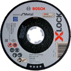 Коло відрізне Bosch X-Lock Expert for Metal, 125х2,5х22,23 мм (2608619255)