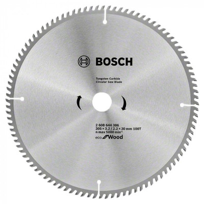 Пильний диск Bosch Eco for Wood 305x3,2x30-100T (2608644386)