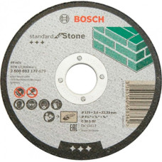 Коло відрізне Bosch Standard for Stone пряме 115×3 мм (2608603177)