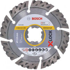 Діамантовий диск Bosch X-Lock Best for Universal 115x22,23x2,4x12 мм (2608615160)