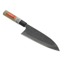 Ніж кухонний Deba 180 мм лезо, Shirogami #1, ручка - магнолія, HRC61, HONMAMON (4580149741133)