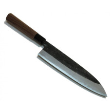 Ніж кухонний Gyuto (ШЕФ) 210 мм лезо, 62HRC, Aogami #1, HONMAMON (4573200701528)